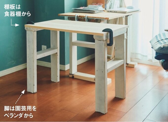 手づくりテーブル