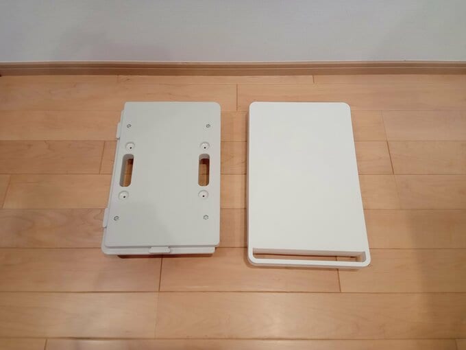 山崎実業と無印良品の平台車