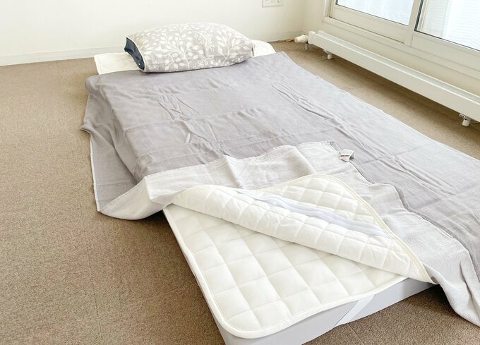 かさばる来客用の寝具は悩みのタネ