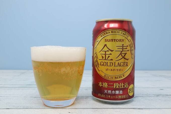 サントリービール「金麦 ゴールド・ラガー」