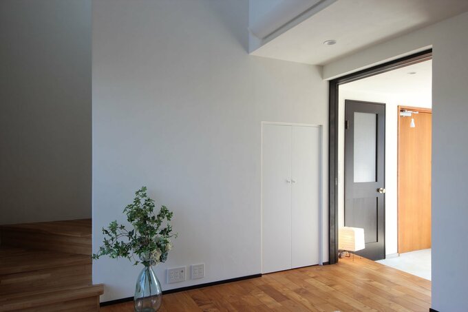 シューズクローゼットの入り口