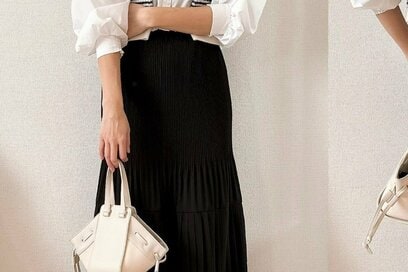 アラフォーのプチプラ服は「coca」が最強。ウエスト総ゴムなのにかわいくおしゃれ