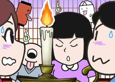 怪談話に背筋がひんやり…？5つ見つけたらエラい間違い探し