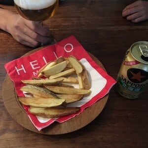 北海道限定のビールもおともに
