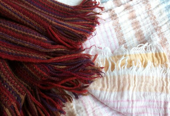 フリンジのほつれ