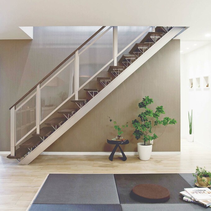 南海プライウッド「アルミ製オープン階段 ルミスト」