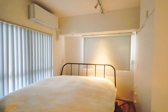 間接照明を設置した主寝室