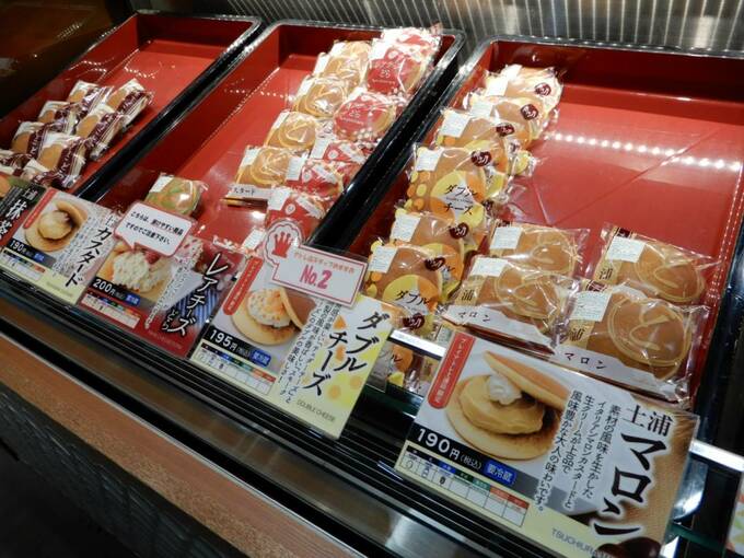 土浦名物のどら焼き