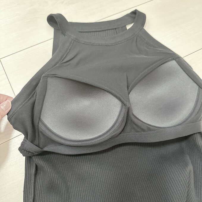 ホルターネックブラタンクトップ裏