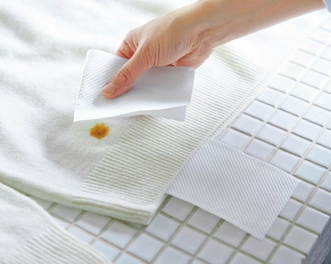 ティッシュつける前