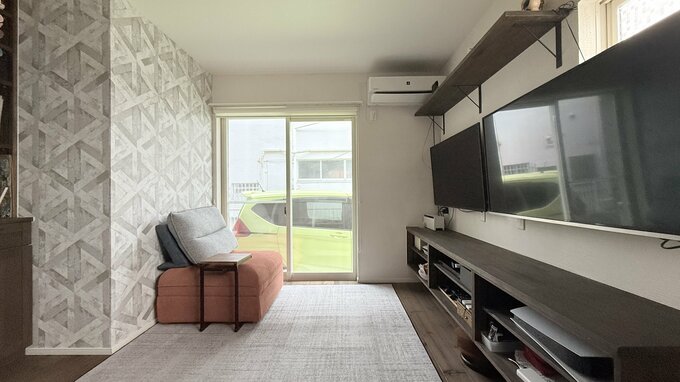 整理整頓されたリビング