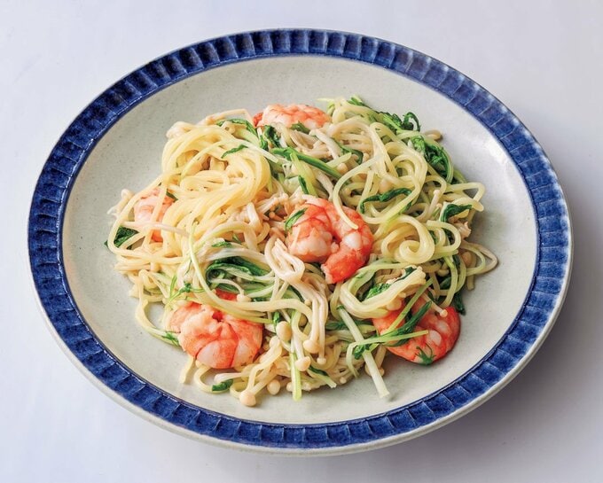 エノキの塩焼きそば