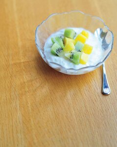 ヨーグルトやアイスのトッピングにする