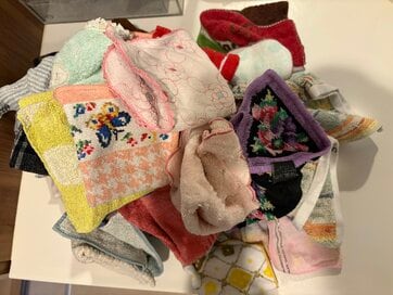 50枚以上あったハンドタオルを半分以上捨てた結果。収納がすっきり＆暮らしが豊かに