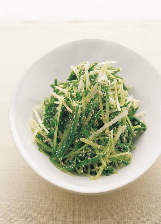 水菜のタラコ炒め