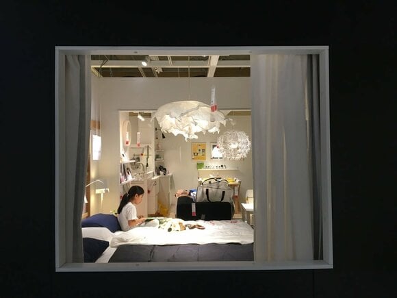 まるでだれかのお家をのぞいているみたい