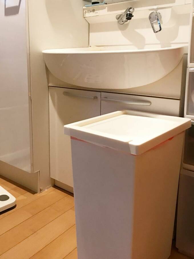 ゴミ箱の種類を減らす