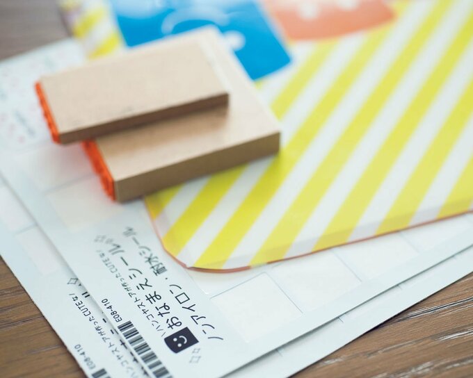 スタンプやおなまえシールなど