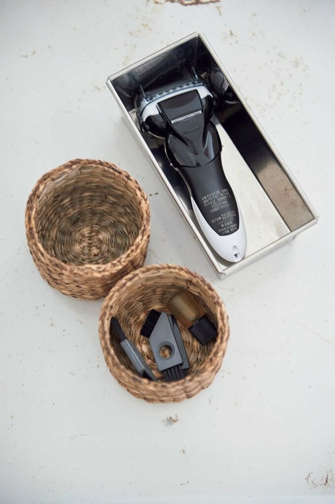 そろいのキューブボックスの中へ