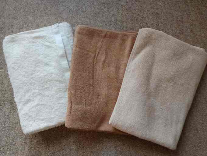 ごわごわしてきたバスタオル