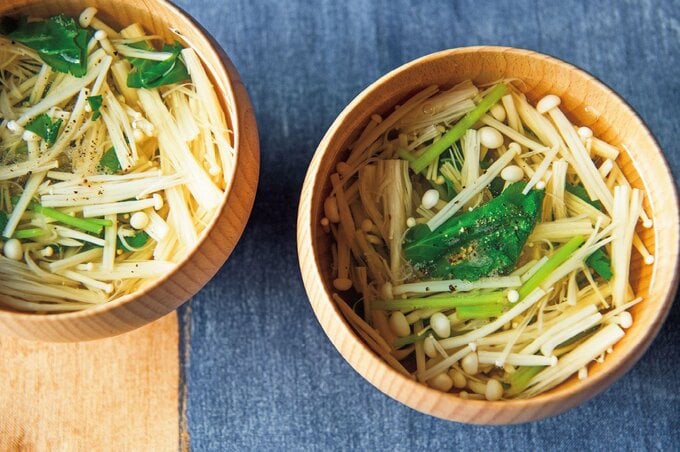 ミツバの風味が春にぴったり