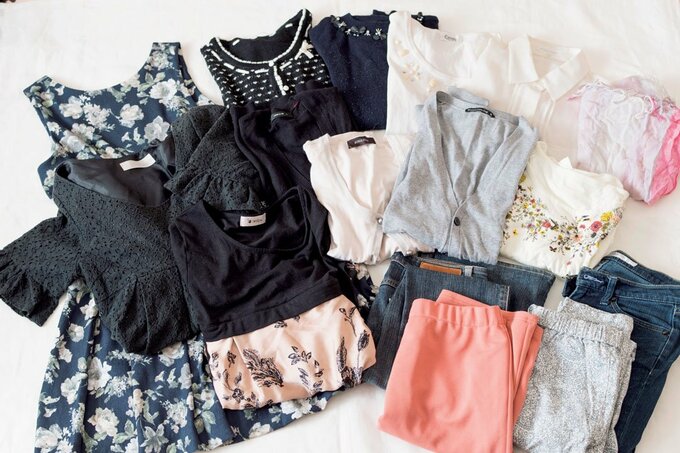 ゆる捨てクローゼット捨てたもの