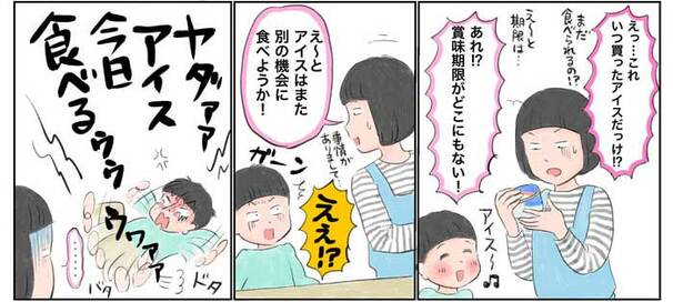 冷凍庫の奥から出てきた“化石アイス”、食べられる？