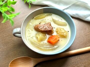 農家が繰り返しつくる「豆乳ポトフ」。旬野菜の甘さで心までほっこり、梅雨時期におすすめ