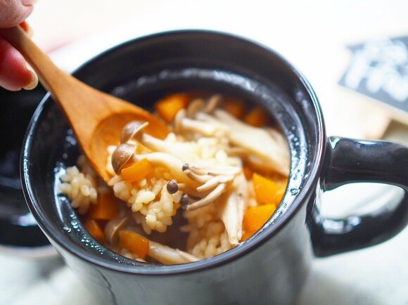 問題なく炊き込みご飯が完成しました!