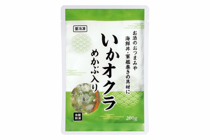 いかオクラめかぶ入り（業務スーパー）