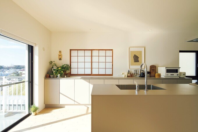 和室の障子戸は残した