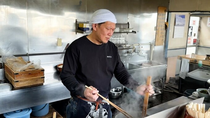 お父さんがラーメン屋の店長になりました。