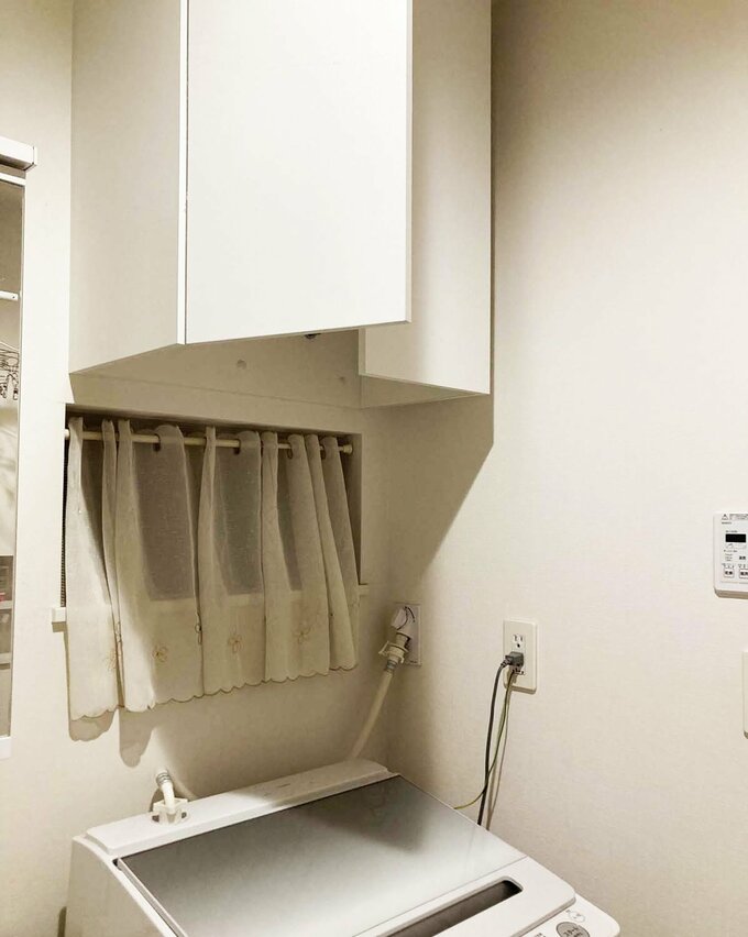 観音開きのつり収納