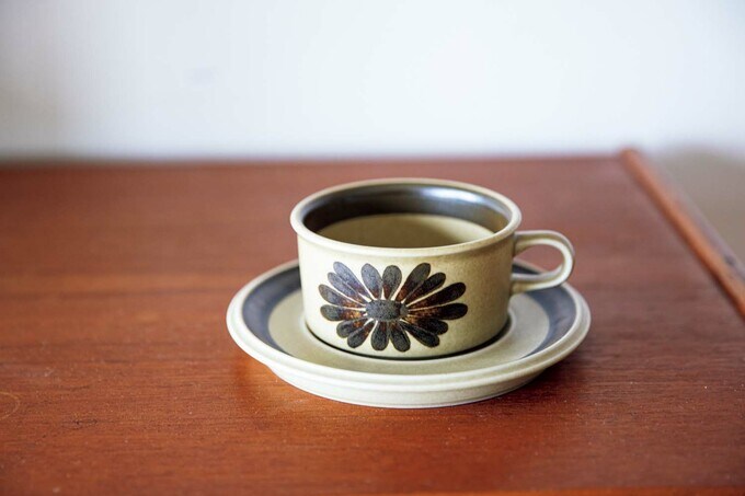 「ARABIA」のカップ＆ソーサー