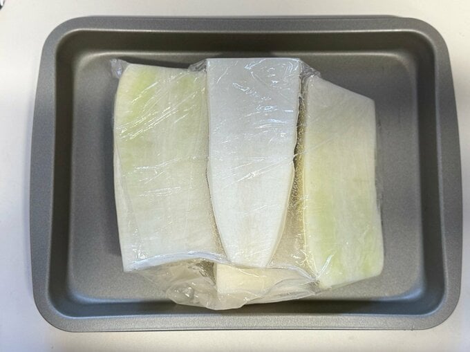 ジップロックに入れる