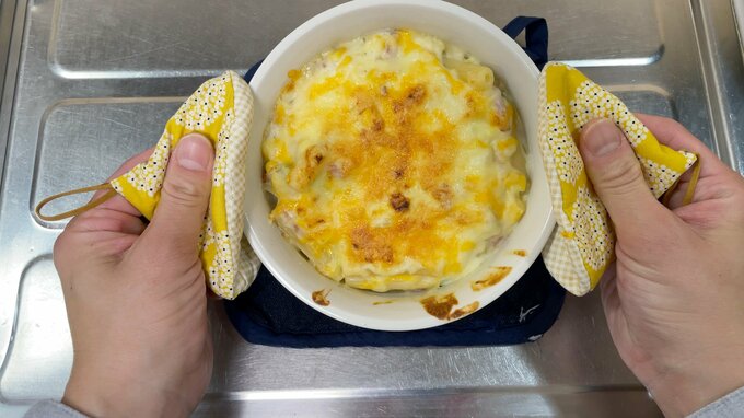 マカロニグラタン