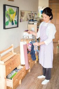 取り込んだ洗濯物はそのまま引き出しへ直行