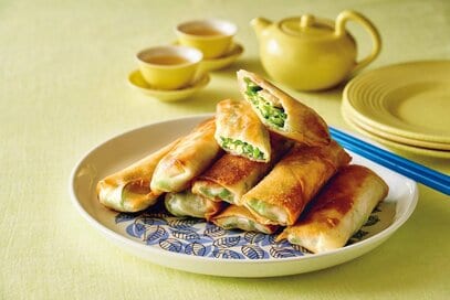 ショウガの香りが食欲をそそる春巻き。体もじんわり温まるレシピ