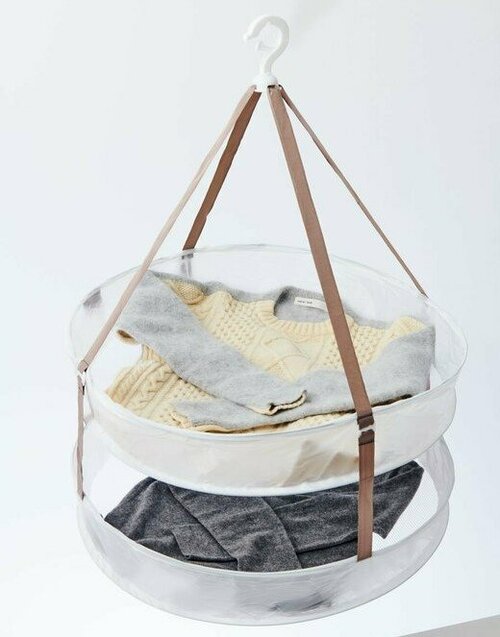 おうち干しでもニット類の型崩れを防止