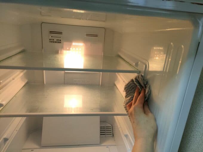 冷蔵庫内の様子