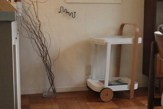 リビングのワゴン