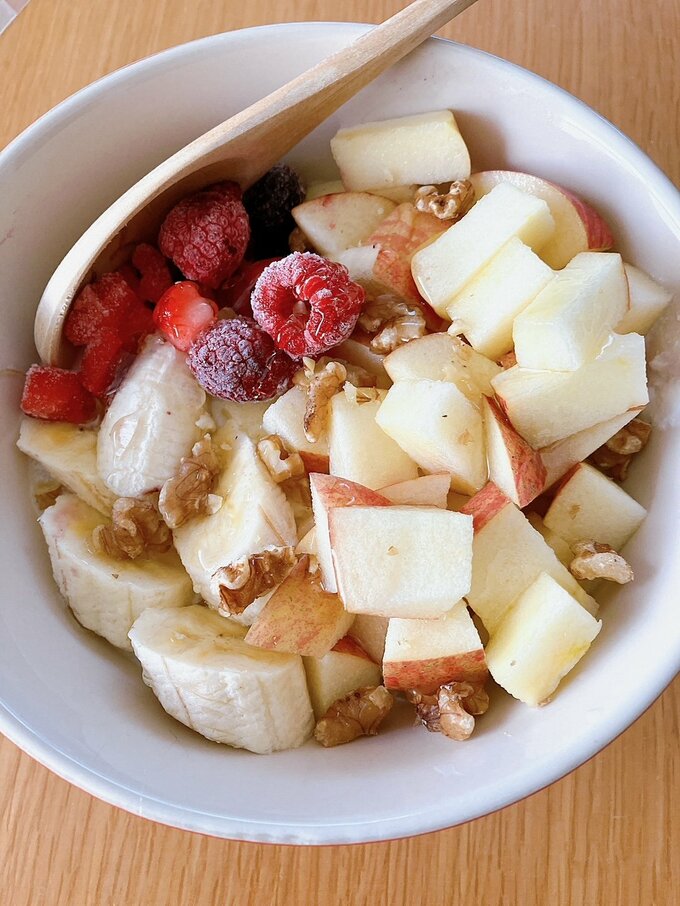 ヨーグルト朝食