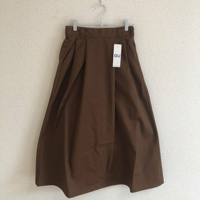 チノフレアロングスカート