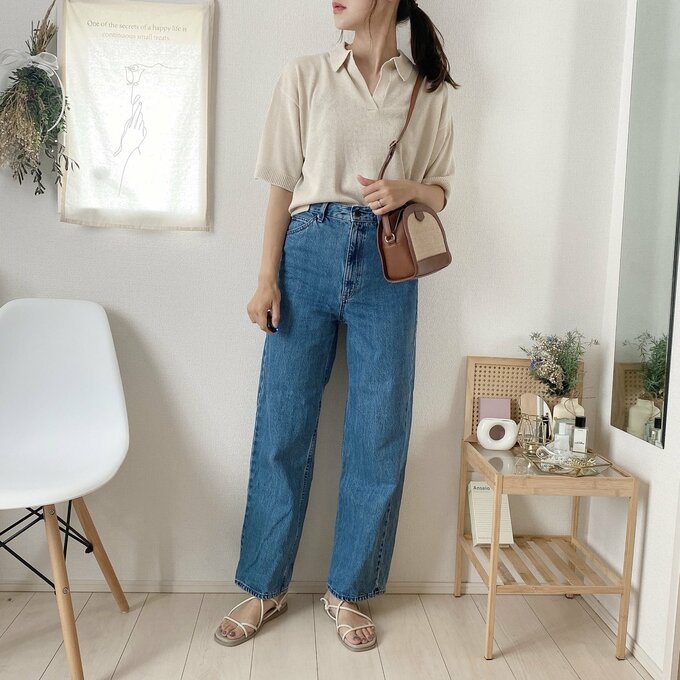 デニムと合わせる