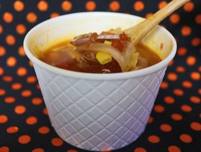 彩り野菜とキヌアのミネストローネ