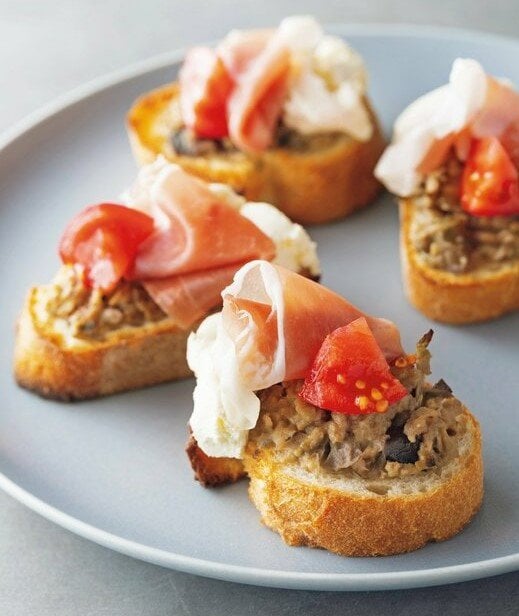 ナスペーストのタルティーヌ