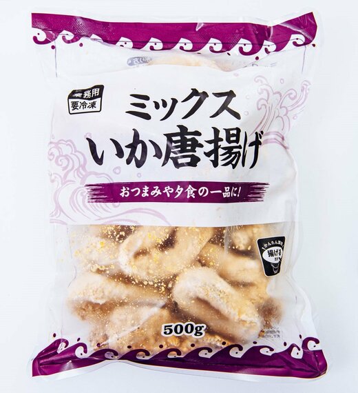 ミックスいか唐揚げ