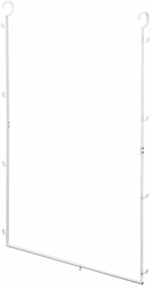 伸縮収納力アップ2段ハンガー スマート