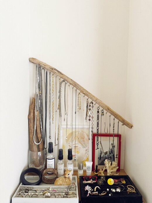 並べられたアクセサリー