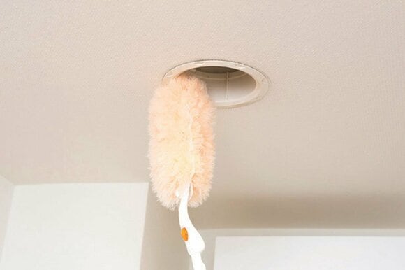 ホコリを取り除く